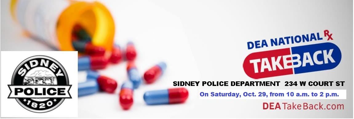 Spilled RX pill container DEA Drug Take Pack Event October 29 2022